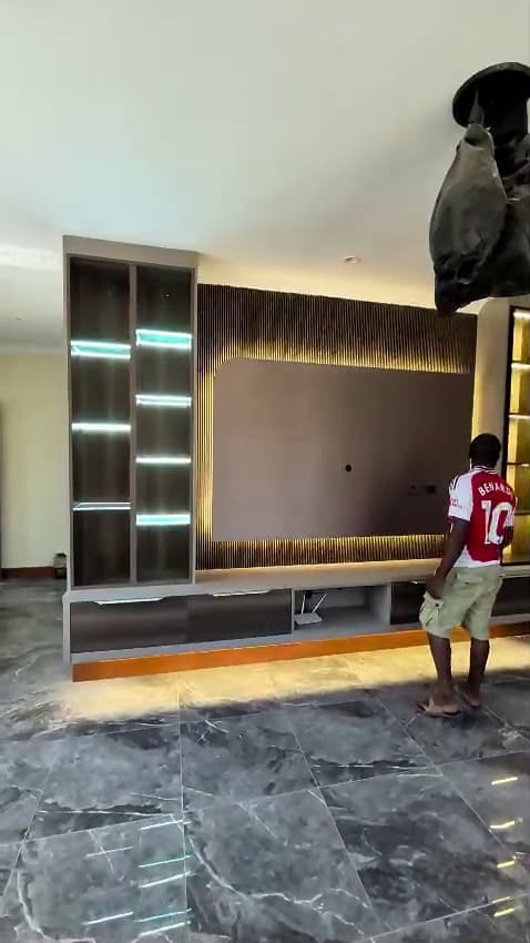 Walking the finished marble-floored rooms of a completed fit-out — Royalwoods Interiors, Nairobi